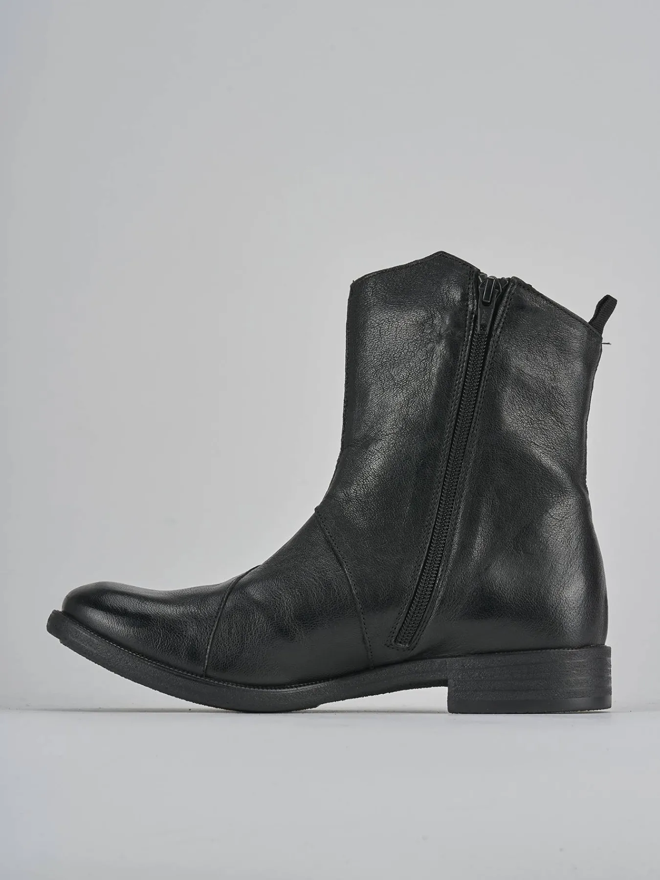 Best Stivaletti tacco 2cm pelle Donna Stivaletti Tacco Basso