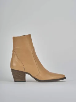 Online Stivaletti tacco 7cm pelle Donna Stivaletti Tacco Alto