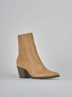 Online Stivaletti tacco 7cm pelle Donna Stivaletti Tacco Alto