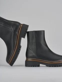 Outlet Stivaletti tacco 3cm pelle Donna Stivaletti Tacco Basso