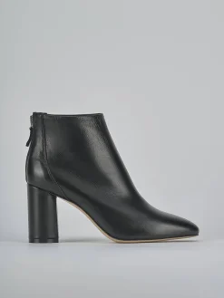 Outlet Stivaletti tacco 9cm pelle Donna Stivaletti Tacco Alto