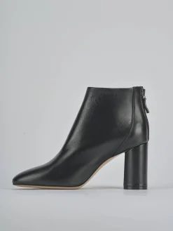 Outlet Stivaletti tacco 9cm pelle Donna Stivaletti Tacco Alto