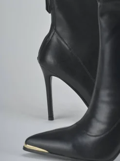 Online Stivaletti tacco 10cm pelle sostenibile Donna Stivaletti Tacco Alto