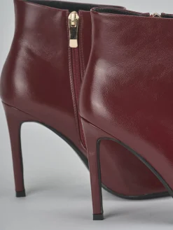 Outlet Stivaletti tacco 11cm pelle sostenibile Donna Stivaletti Tacco Alto