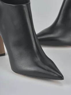 New Stivaletti tacco 9cm pelle Donna Stivaletti Tacco Alto