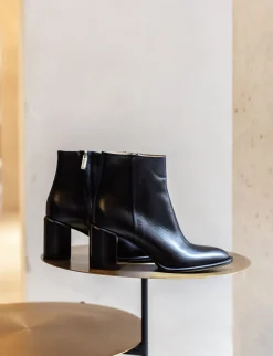 Online Stivaletti tacco 7cm pelle Donna Stivaletti Tacco Alto