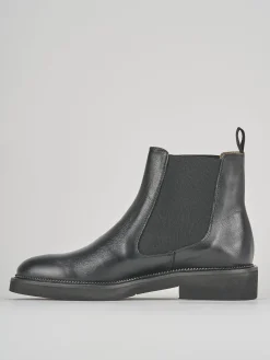 New Stivaletti tacco 2cm pelle Donna Stivaletti Tacco Basso