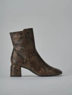 Stivaletti tacco 6cm pitone Donna Stivaletti Tacco Alto