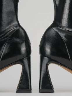 Online Stivaletti tacco 8cm vernice Donna Stivaletti Tacco Alto