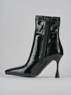 Clearance Stivaletti tacco 7cm vernice Donna Stivaletti Tacco Alto