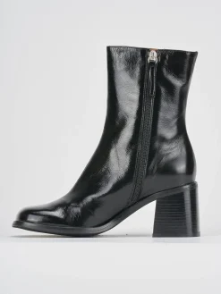 Outlet Stivaletti tacco 8cm vernice Donna Stivaletti Tacco Alto