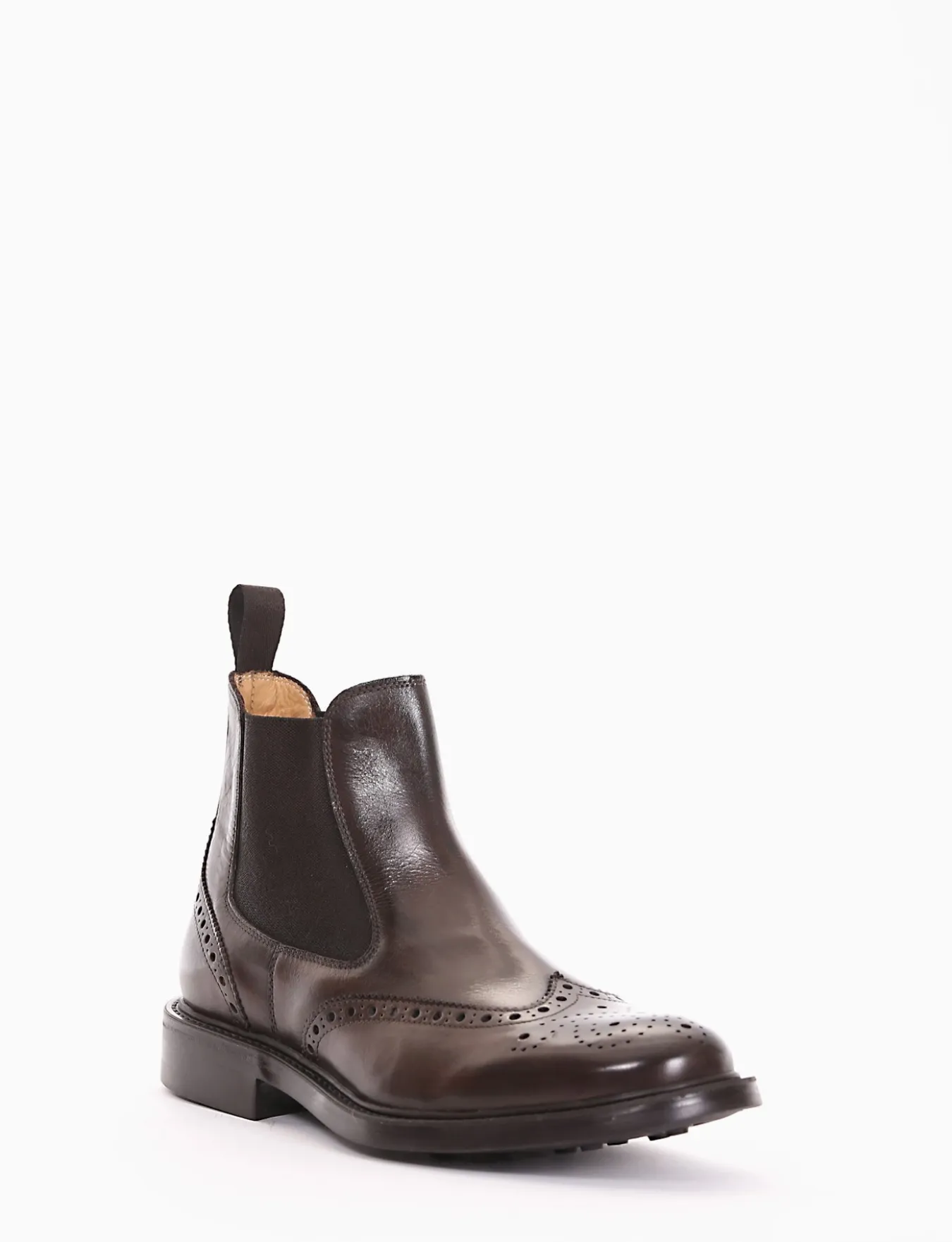 Outlet Stivaletto con tacco 3cm testa Uomo Stivaletti