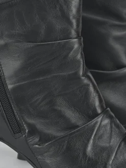 Outlet Stivaletto tacco 7 cm pelle Donna Stivaletti Tacco Alto