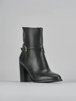 Clearance Stivaletto tacco 8 cm pelle Donna Stivaletti Tacco Alto