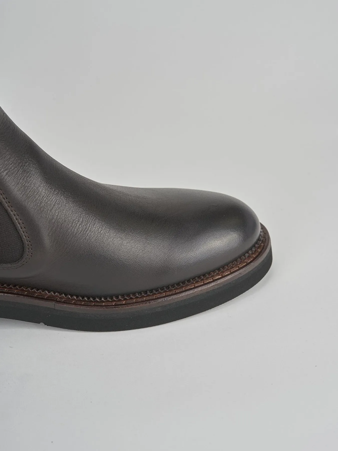 Stivaletto tacco 2 cm testa pelle Donna Stivaletti Tacco Basso