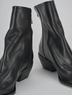 Outlet Stivaletto texano tacco 3 cm pelle Donna Texani|Stivaletti Tacco Basso