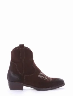 Sale Stivaletto texano tacco 3 cm testa Donna Texani