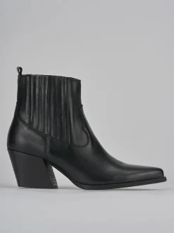 Sale Stivaletto texano tacco 7 cm pelle Donna Texani|Stivaletti Tacco Alto