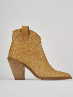 Sale Stivaletto texano tacco 7 cm pelle Donna Texani