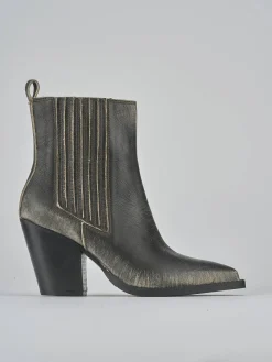 Best Stivaletto texano tacco 9 cm pelle Donna Texani|Stivaletti Tacco Alto