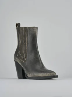 Best Stivaletto texano tacco 9 cm pelle Donna Texani|Stivaletti Tacco Alto