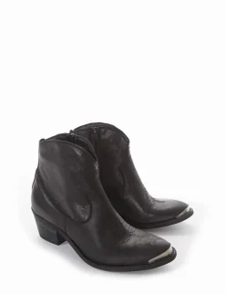 Outlet Stivaletto texano tacco 5cm Donna Texani