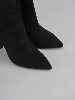 Clearance Stivali tacco 9cm camoscio Donna Stivali Tacco Alto