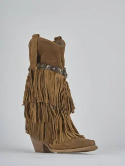 New Stivali tacco 6cm camoscio Donna Stivali Tacco Alto