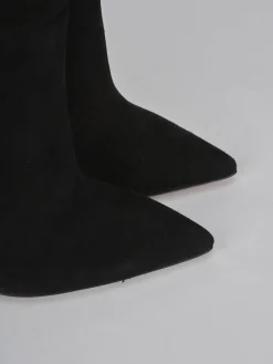 Best Stivali tacco 12cm camoscio Donna Stivali Tacco Alto