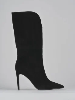 Hot Stivali tacco 11cm camoscio Donna Stivali Tacco Alto