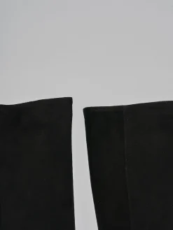 Discount Stivali tacco 9cm camoscio Donna Stivali Tacco Alto