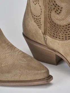 Hot Stivali tacco 8cm camoscio Donna Stivali Tacco Alto