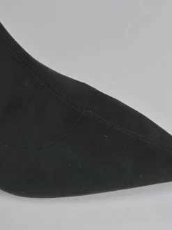 Hot Stivali tacco 5cm camoscio sostenible Donna Stivali Tacco Alto