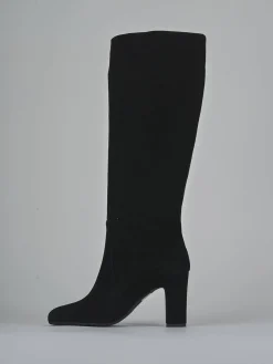 Hot Stivali tacco 8cm camoscio Donna Stivali Tacco Alto