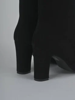 Hot Stivali tacco 8cm camoscio Donna Stivali Tacco Alto