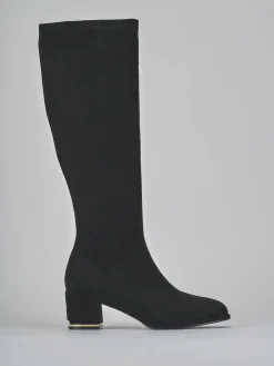 Hot Stivali tacco 5cm camoscio sostenible Donna Stivali Tacco Alto