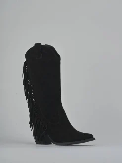 New Stivali tacco 8cm camoscio Donna Stivali Tacco Alto