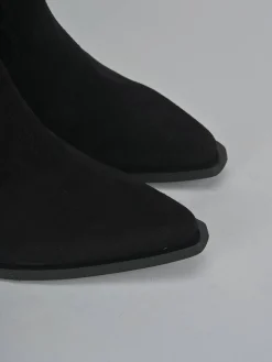 New Stivali tacco 8cm camoscio Donna Stivali Tacco Alto