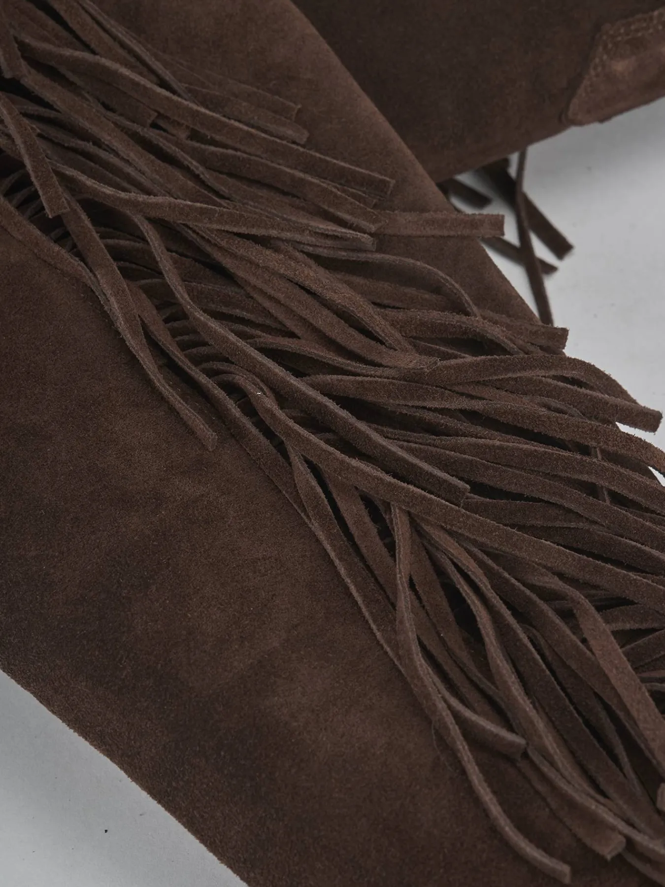 Stivali tacco 8cm camoscio testa Donna Stivali Tacco Alto