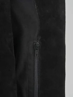 Online Stivali tacco 2cm camoscio Donna Stivali Tacco Basso