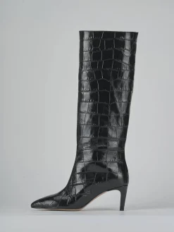 Hot Stivali tacco 7cm cocco Donna Stivali Tacco Alto