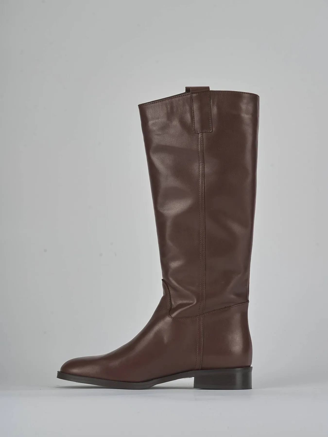 Best Stivali tacco 2cm pelle Donna Stivali Tacco Basso