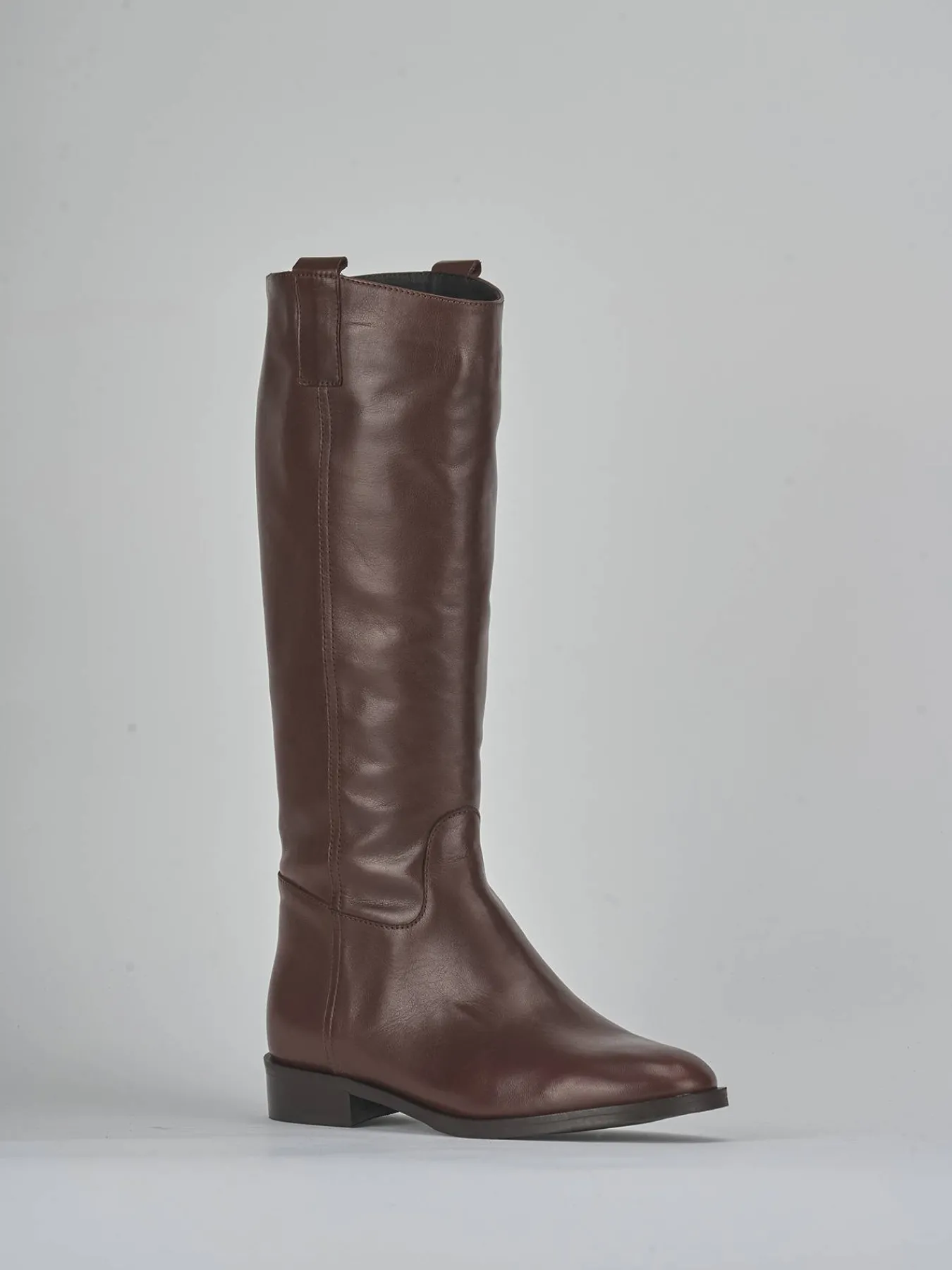 Best Stivali tacco 2cm pelle Donna Stivali Tacco Basso