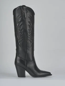 Best Stivali tacco 8cm pelle Donna Stivali Tacco Alto