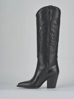 Best Stivali tacco 8cm pelle Donna Stivali Tacco Alto