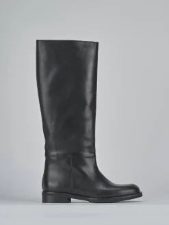 Best Stivali tacco 2cm pelle Donna Stivali Tacco Basso