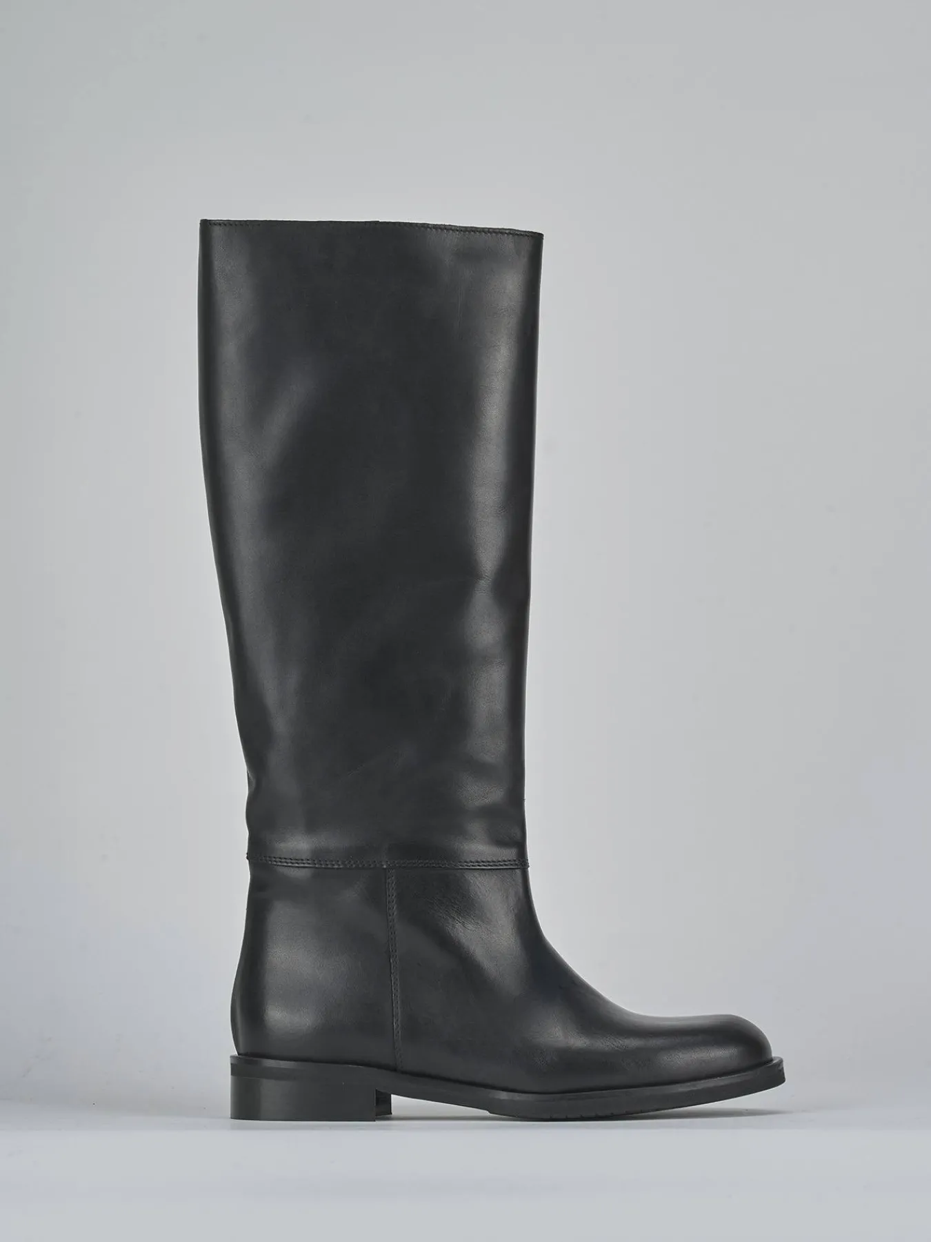 Best Stivali tacco 2cm pelle Donna Stivali Tacco Basso