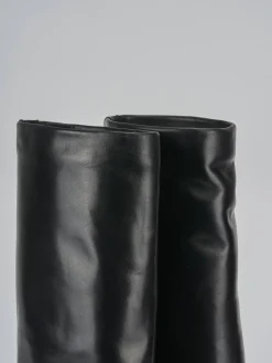 Discount Stivali tacco 3cm pelle Donna Stivali Tacco Basso