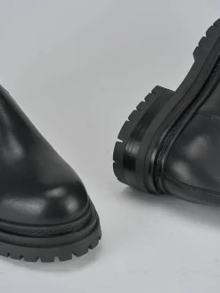 Online Stivali tacco 3cm pelle Donna Stivali Tacco Basso