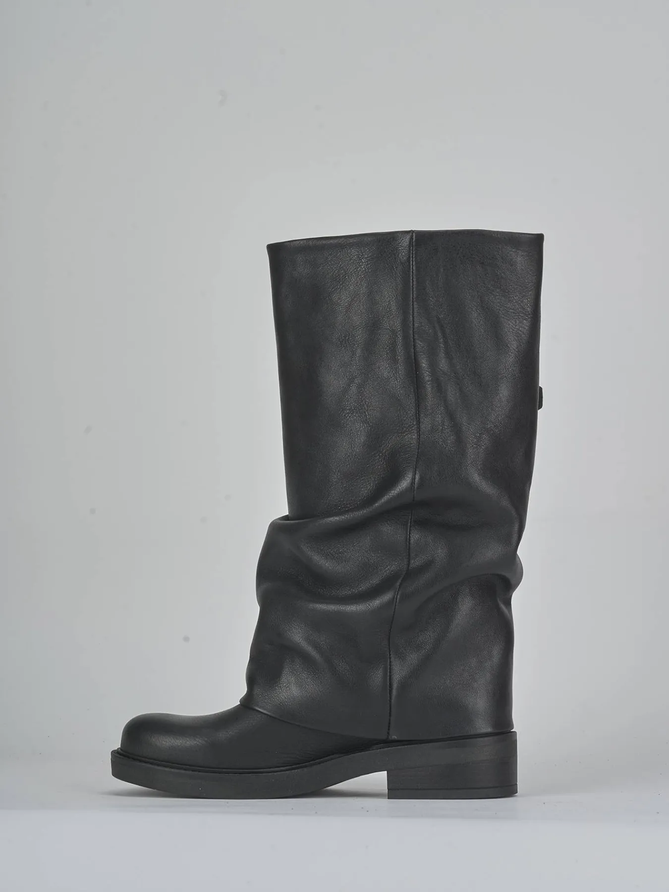 Best Stivali tacco 3cm pelle Donna Stivali Tacco Basso